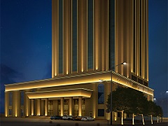 维也纳国际大酒店夜景亮化设计方案