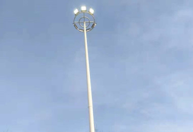 唐山华熠实业厂区高杆灯照明工程