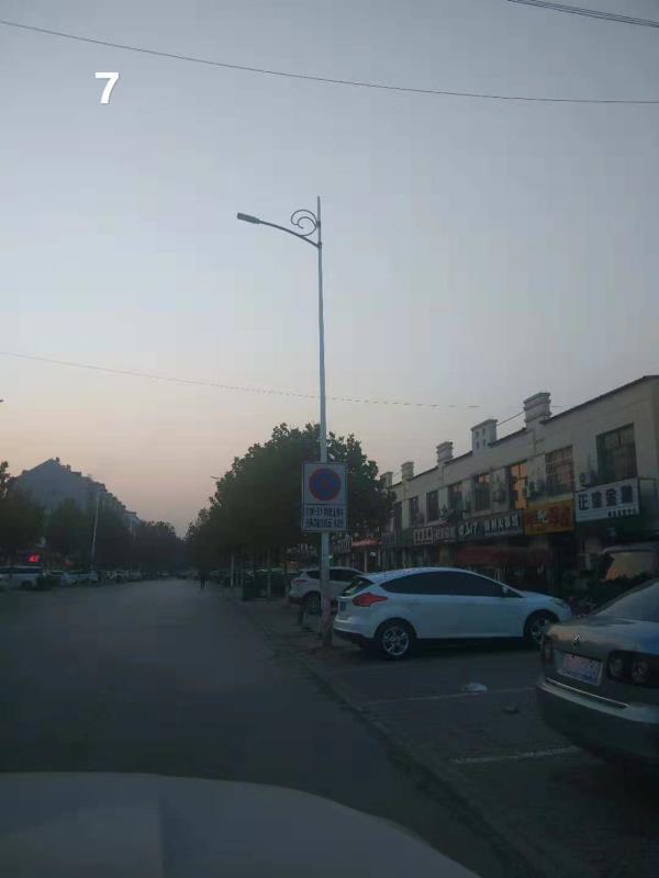 河北省霸州市市政道路照明工程实景图7