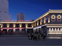 北京市左家庄特勤站亮化工程