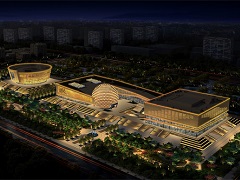 滦州市文化广场夜景亮化设计方案